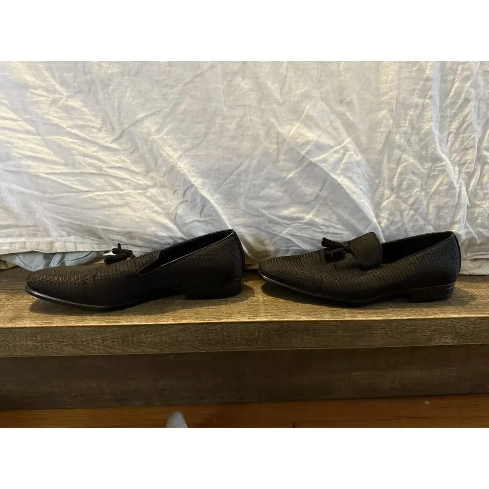 Stacy Adams Tazewell Black Tassel Loafers Men’s Size 10M Dress Shoes
